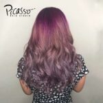 Creative Light Violet Colour Piccaso Hair Studio