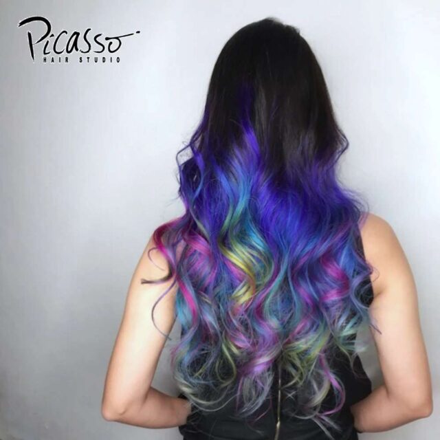 creative glowing colour piccaso hair studio