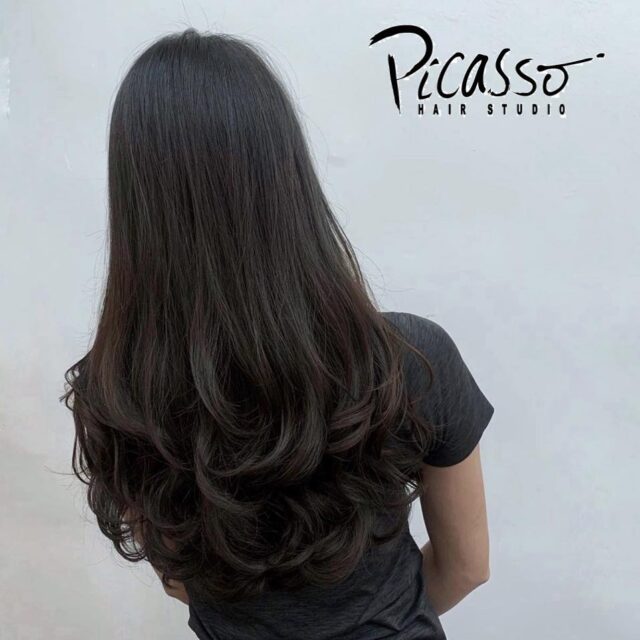 Picasso hair 8 digital perm soft loose curls