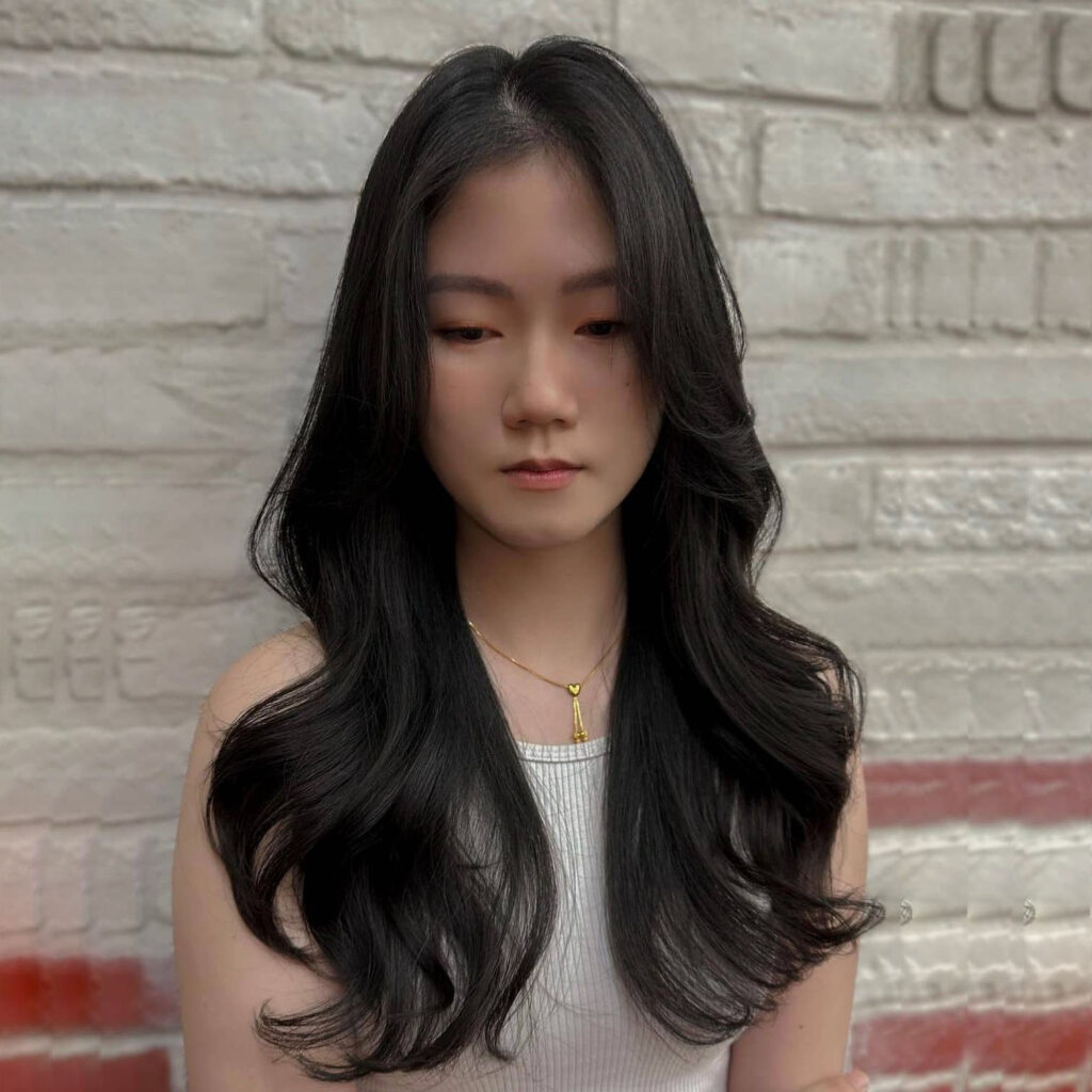 Korean Flow Perm Sq