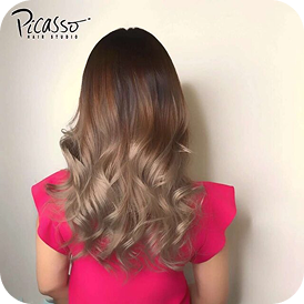Light Brown Colour Piccaso Hair Studio